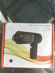 2 in 1 Mini Vacuum Cleaner
