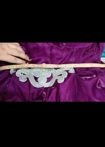 Designer Full Flare Partywear Gown