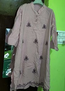 Embroidered Tunic Dress