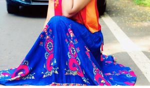 Long Ethenic Skirt From Pantloons