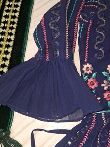 Navy Blue Palazzos