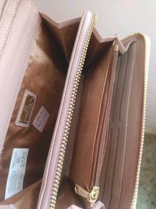 Blush Pink Crossbody Wallet