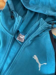 Puma Blue &amp; Black Hoodie