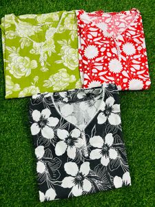 Cotton Short Kurti M Size