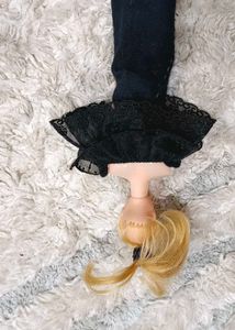 Barbie Doll in Black Dress