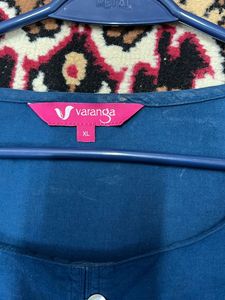 Varanga Blue Kurta