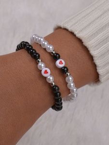 Beaded Heart Bracelets