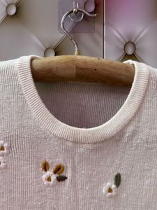 Floral Embroidered Tee