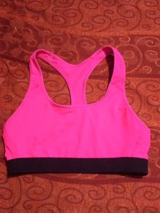 Hot Pink Sports Bra
