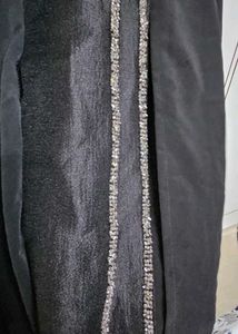 Dubai Abaya With Embellished Stone Work.
