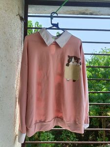 Cute Korean Asethetic Shirt In Pink 💗