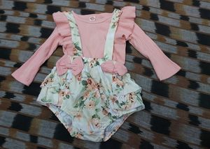 Imported Suspender Set For Baby Girl