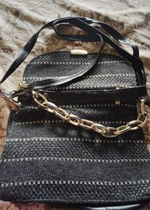Woven Crossbody Bag