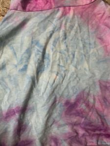 Tie Dye Hoodie Casual Cropped