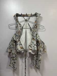 Floral Halter Top