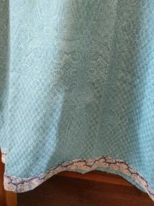 Elegant Blue winter Kurta Set