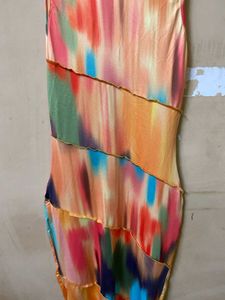Abstract Bodycon Dress