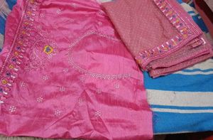 Bollywood stylish party wear saree with blouse