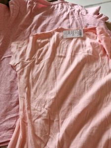 Set Of 2 Solid Casual T Shirts