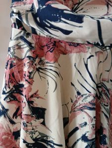 Floral Flared Summer Pants