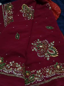 Full Work Saree