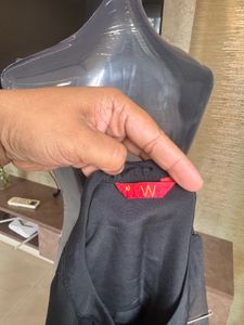 Black Long Sleeves Shirt By W