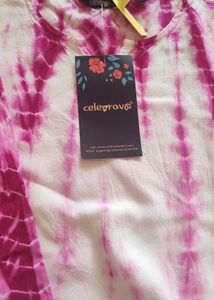 New With Tag  Celebravo  Tie Nd Dye Co Ord Set.