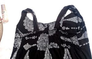 Very Beautiful Sank Print And Floral Midi
