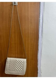 Dull Gold Sling Bag
