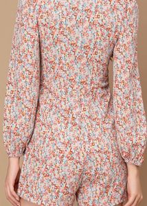 Floral Print Dress Size M @50% Off Sale