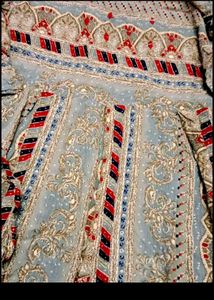 Patterned Anarkali Dress