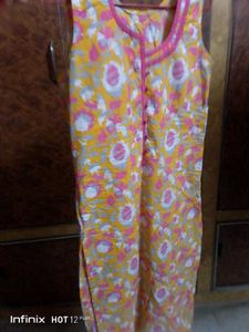 Floral Print Kurta