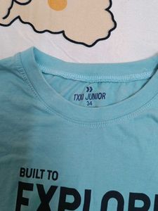 Blue Graphic T-Shirt