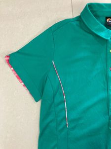 Green Polo Shirt Women