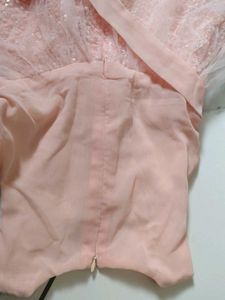 Cute peach Party Dress
