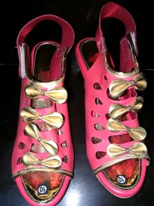 Rose Colour Heels