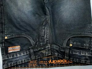 &#34;SUPERDRY &#34; COMPANY BLACK JEANS 👖