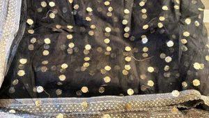 Black Colour Ka Work Full Heavy Dupatta