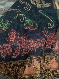 Floral Pattern Shawl for winter ☃️❄️