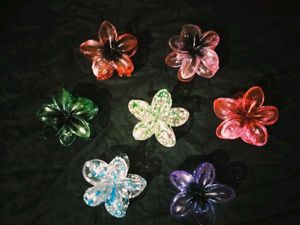 Flower Hair Clips  (Single Unit)