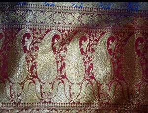 Elegant Blue Banarasi Saree