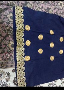 Blue Stitched Kurta💙