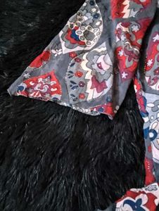 Floral Mesh Bollywood Inspired Y2k Kurti