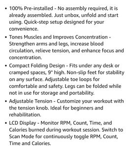 Mini Cycle For Light Exercise.