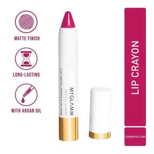 MyGlamm Perfect Curves Matte Lip Crayon-Pack Of 7