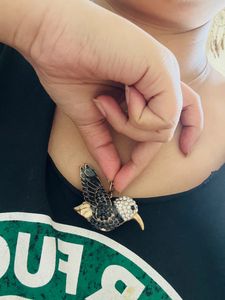 Free bird Locket Pendant, With Rhinestones, Cute