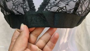 191611. Gucci Lace Triangle Bra