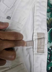 Banana Republic White Cropped Jeans 28/6p