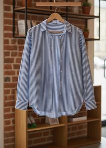 Striped Shirt - Casual Chic
