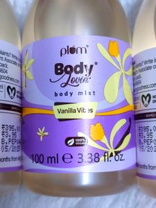 Plum Vanilla Vibes Body Mist Combo